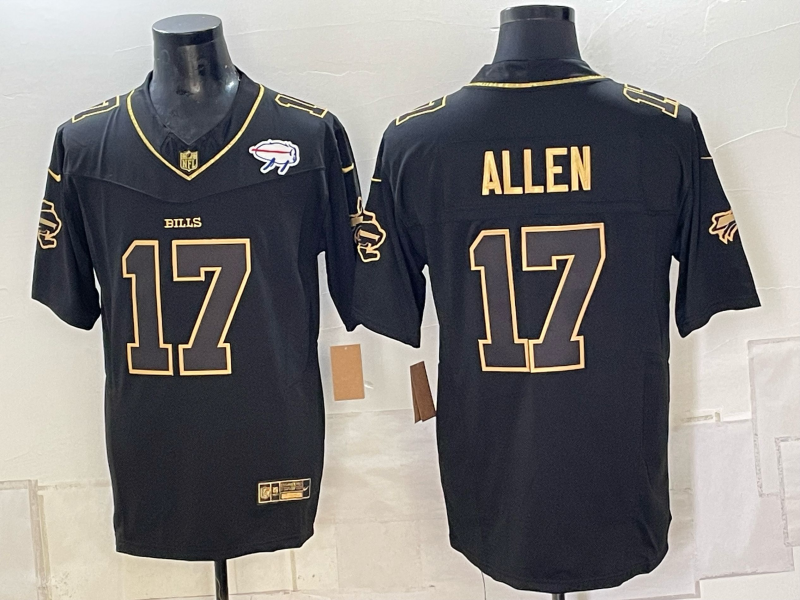 Men 2026 Buffalo Bills #17 Allen black Nike Limited NFL Jersey 091204
